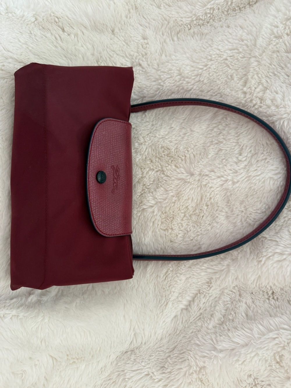 Longchamp Burgundy Nylon Le Pliage Tote - Picture 12 of 15